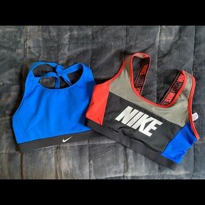 Nike sports bra bundle